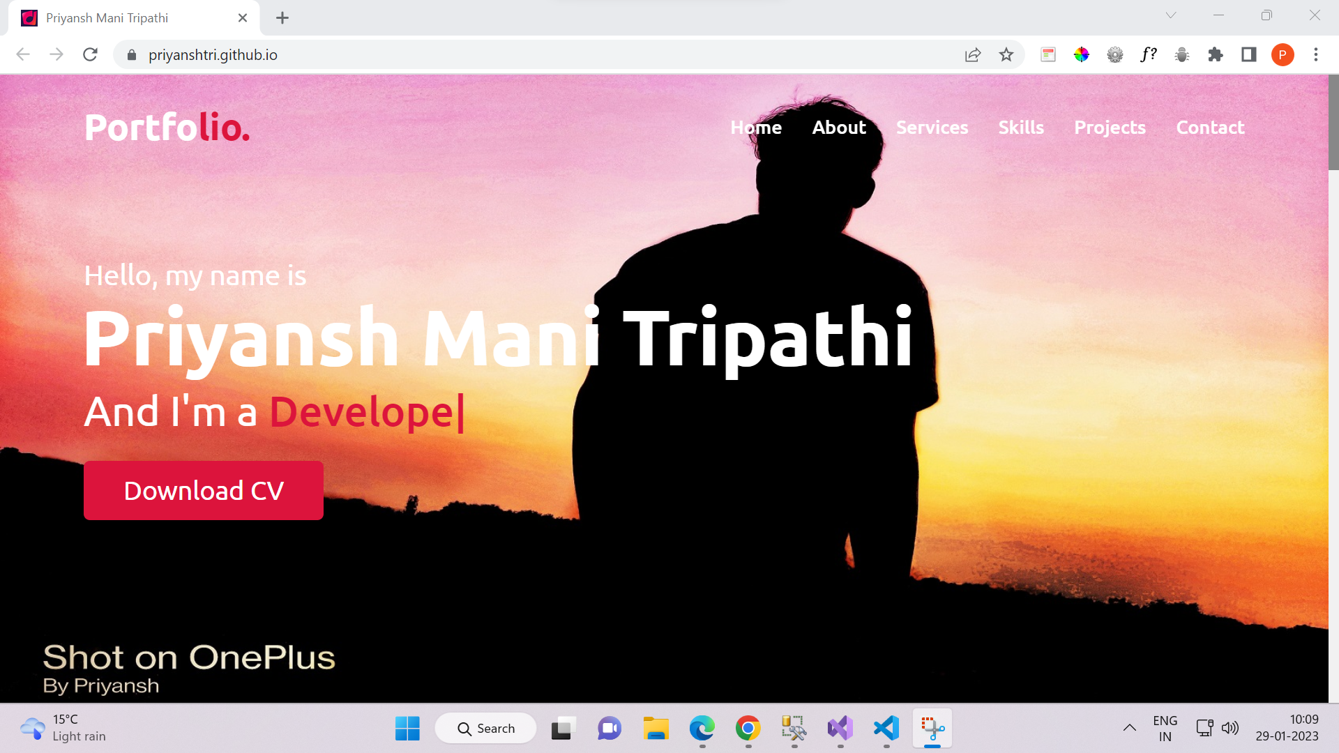  portfolio website